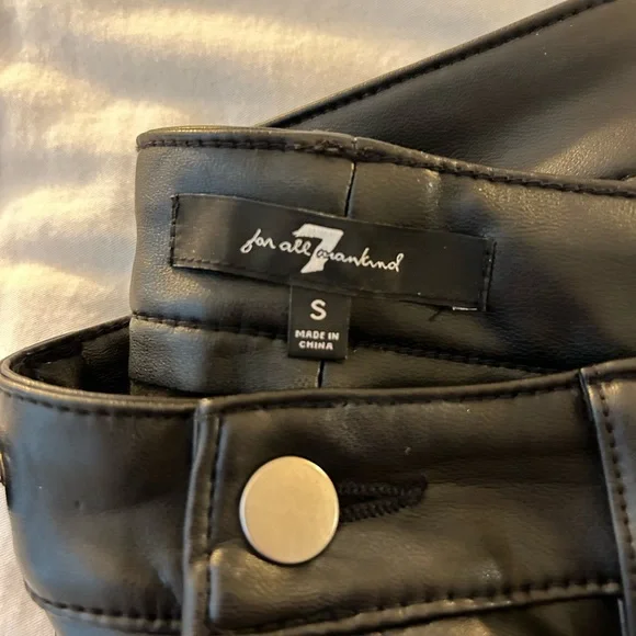 Pleather pants - size S - Picture 2 of 2